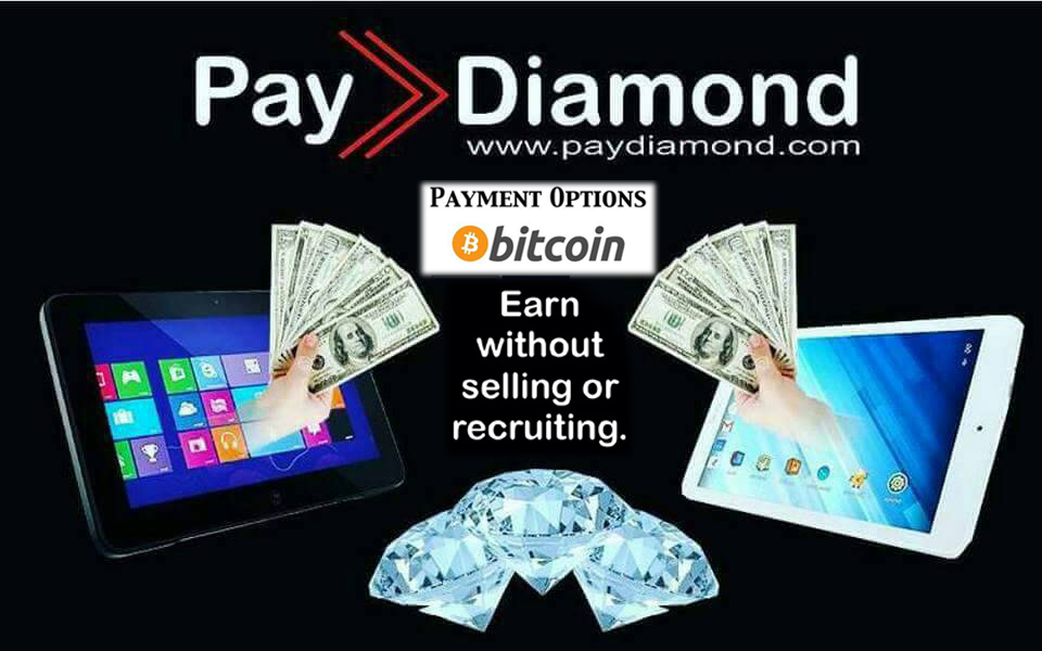 Earn without ref pay diamond